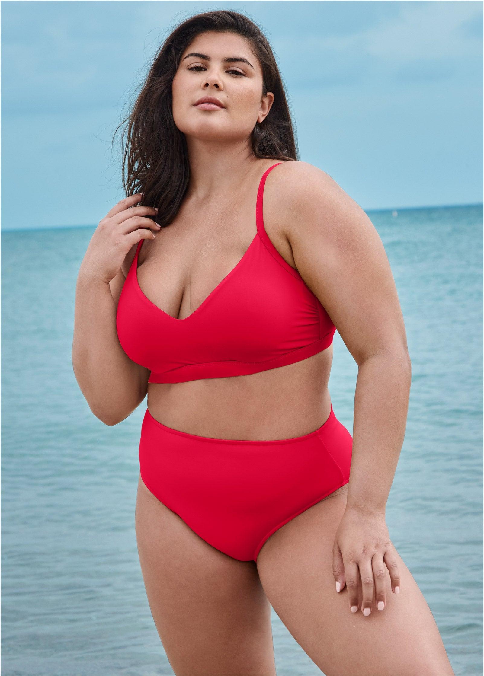 Maui Bikini Bottom - Red Hot Product Image