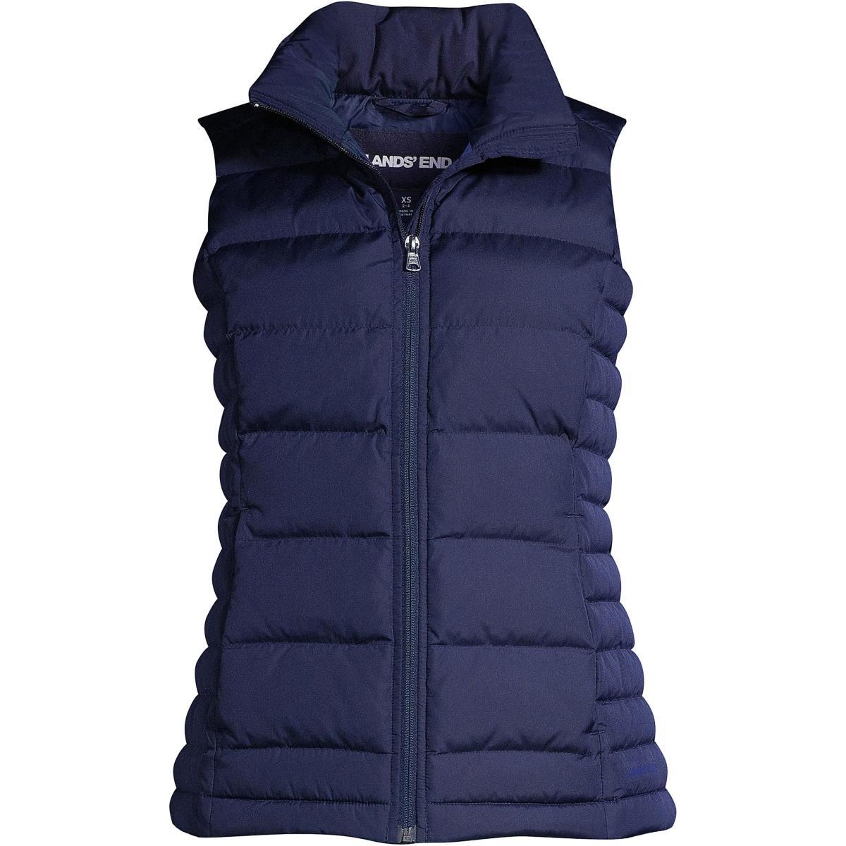 Lands End Plus Size Down Puffer Vest Product Image