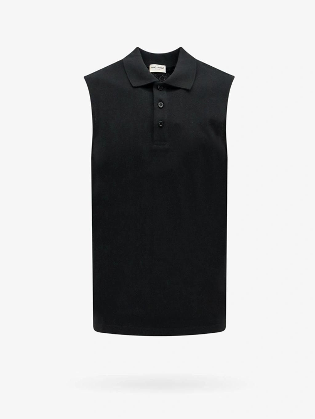 Polo Shirt In Black Product Image