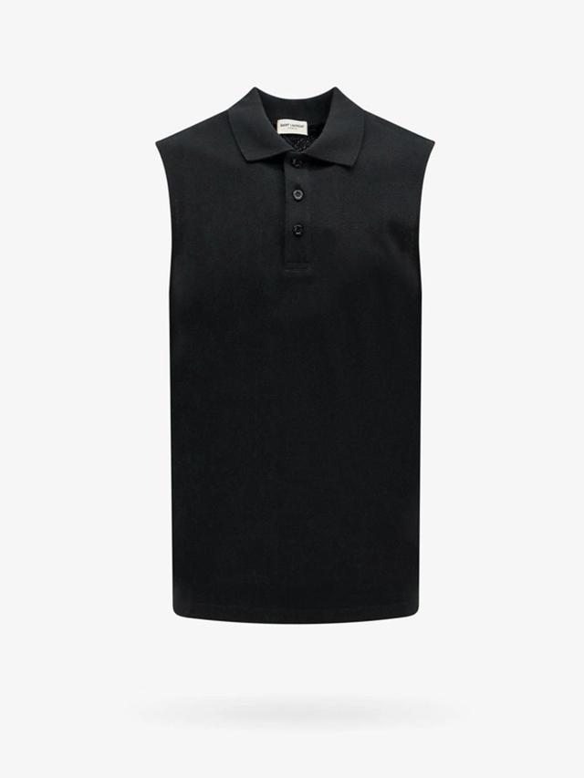 Polo Shirt In Black Product Image