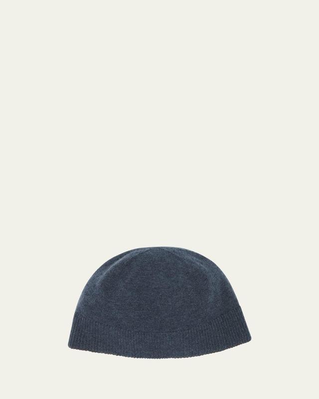 Mens Wool and Cashmere Beanie Hat Product Image