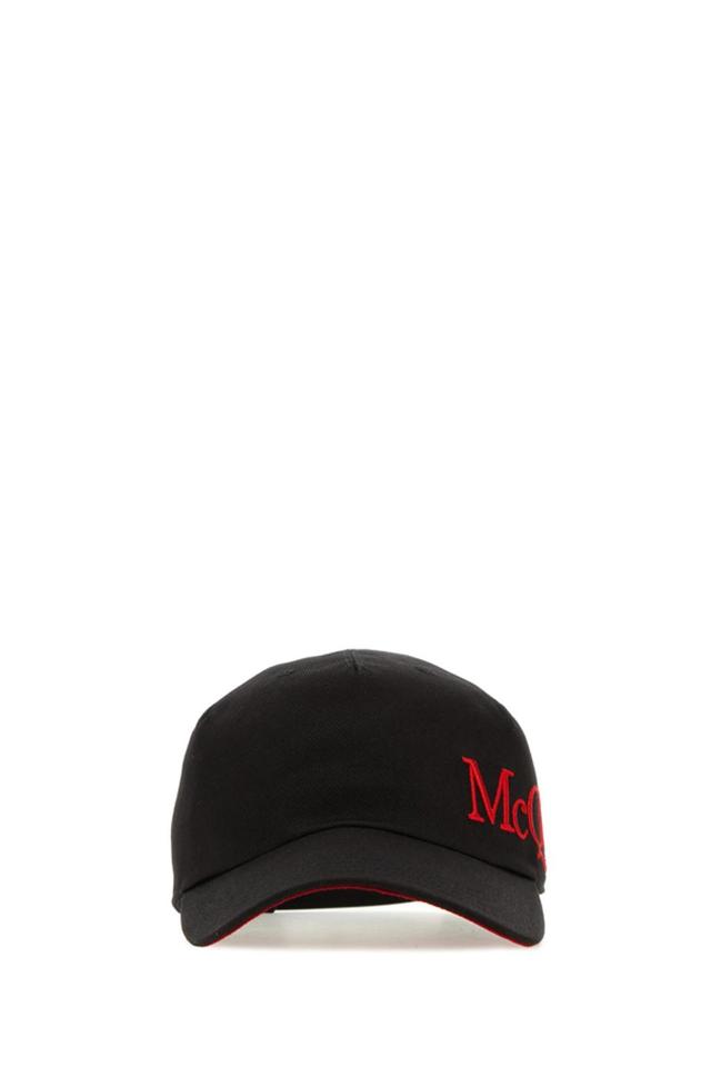 Logo-embroidered Cotton Cap In Black Product Image