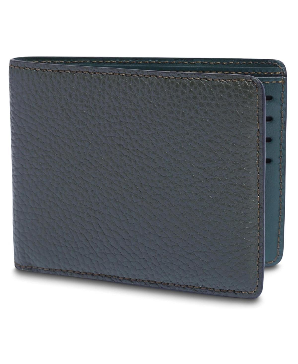 Bosca Italia Slim 8-Slot Mens Pocket Wallet Made In Italy, Monfrini Collection Product Image