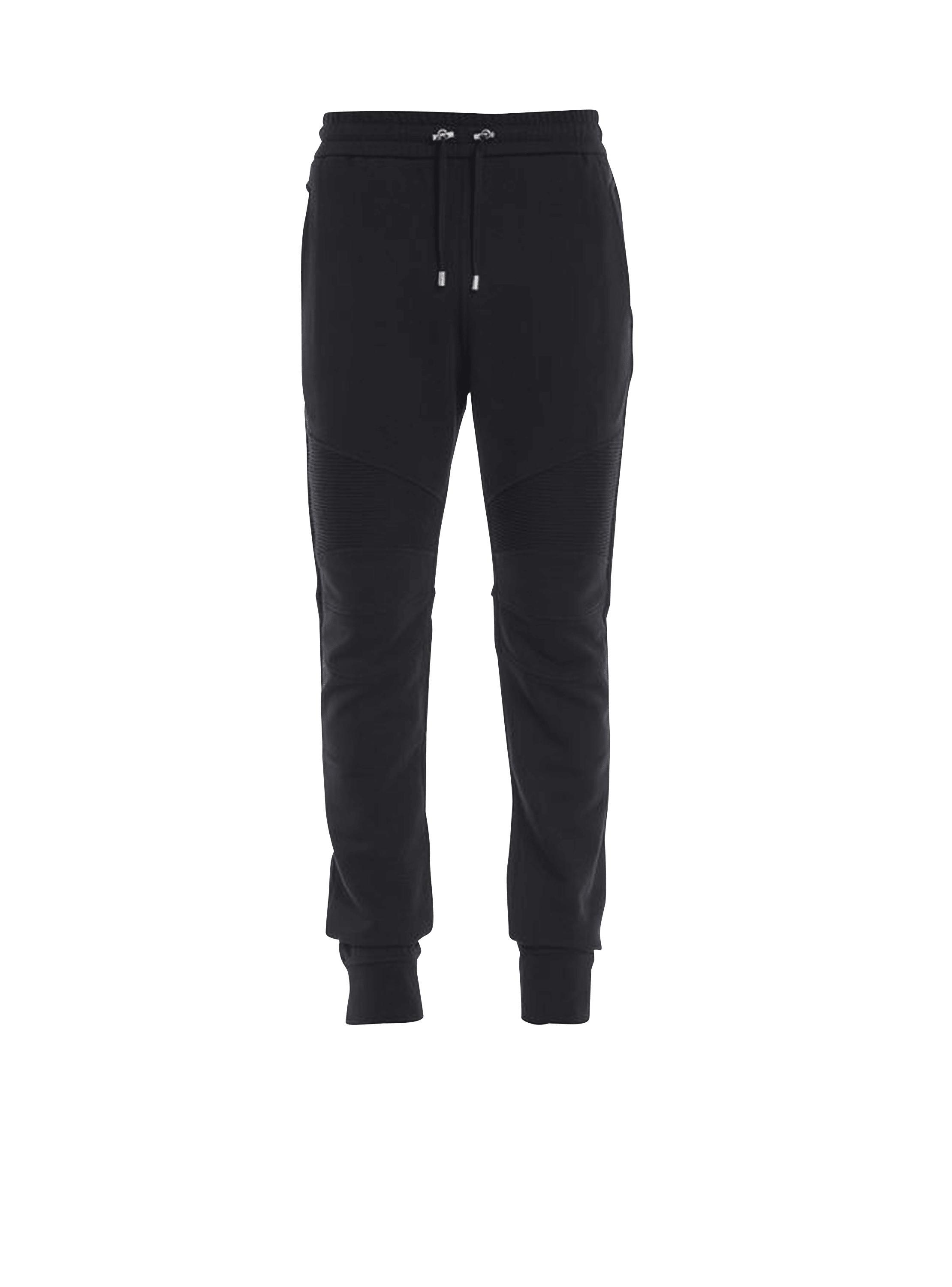 Flocked Balmain Paris joggers Product Image