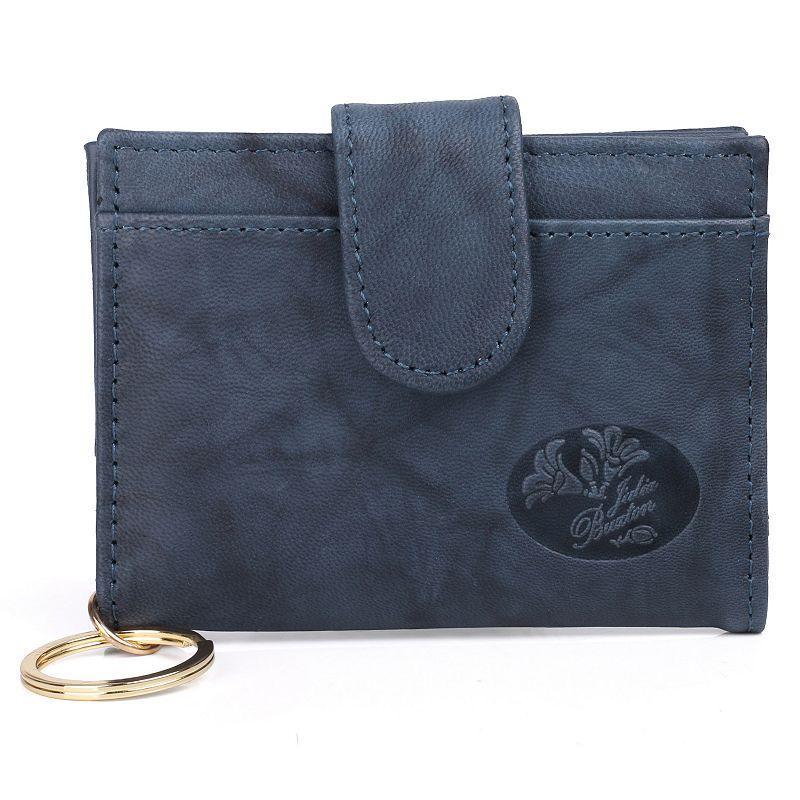 Julia Buxton Heiress Pik-Me-Up RFID-Blocking Leather Card Case Product Image