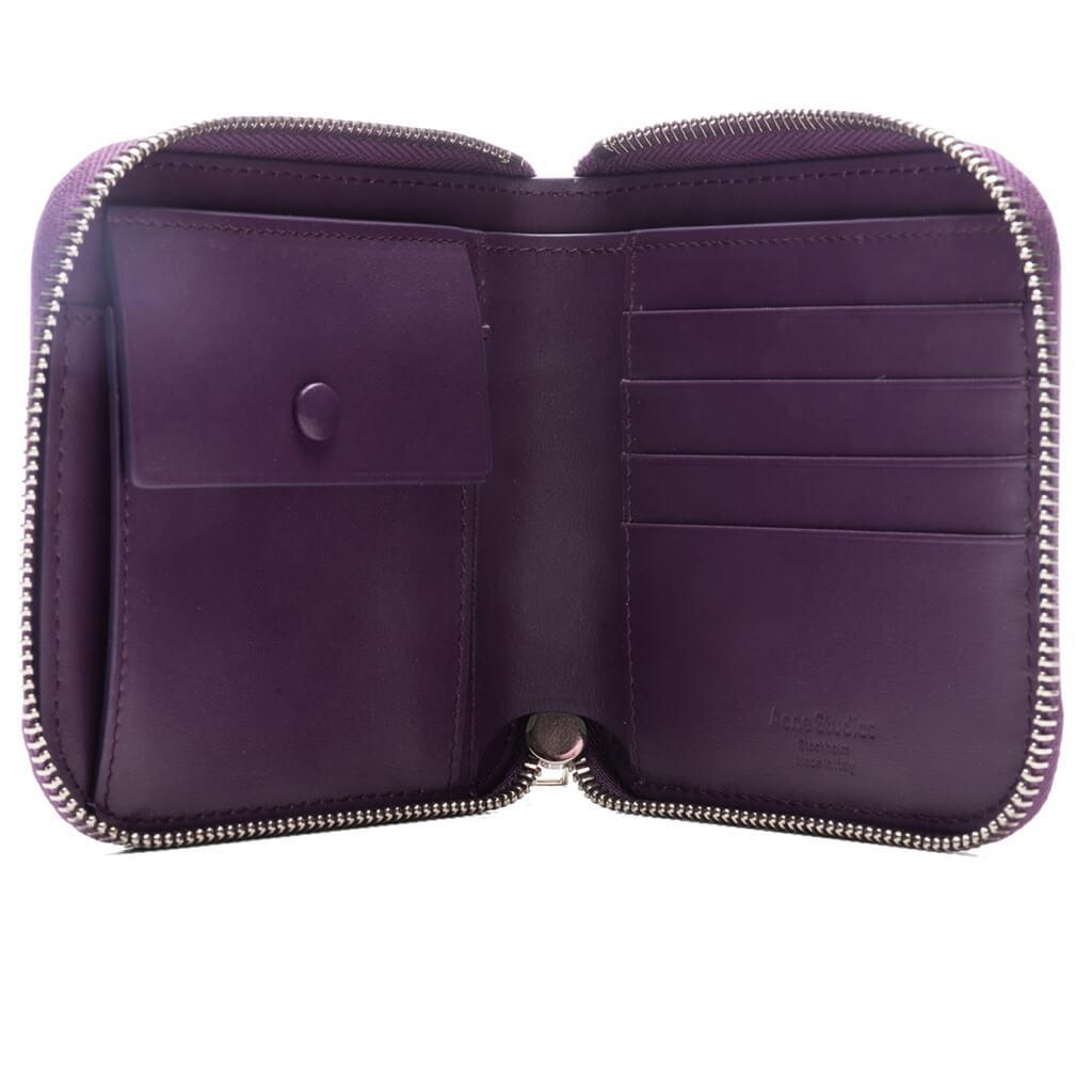 Zipped Wallet - Violet Purple Male Product Image