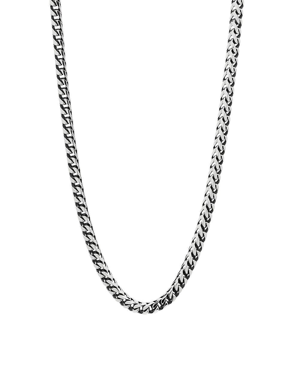 Konstantino Men's Sterling Silver Chain Necklace, 22" - Size: 22IN - SILVER Product Image