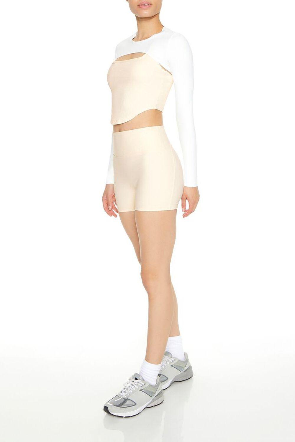 Active Ruched Biker Shorts | Forever 21 Product Image