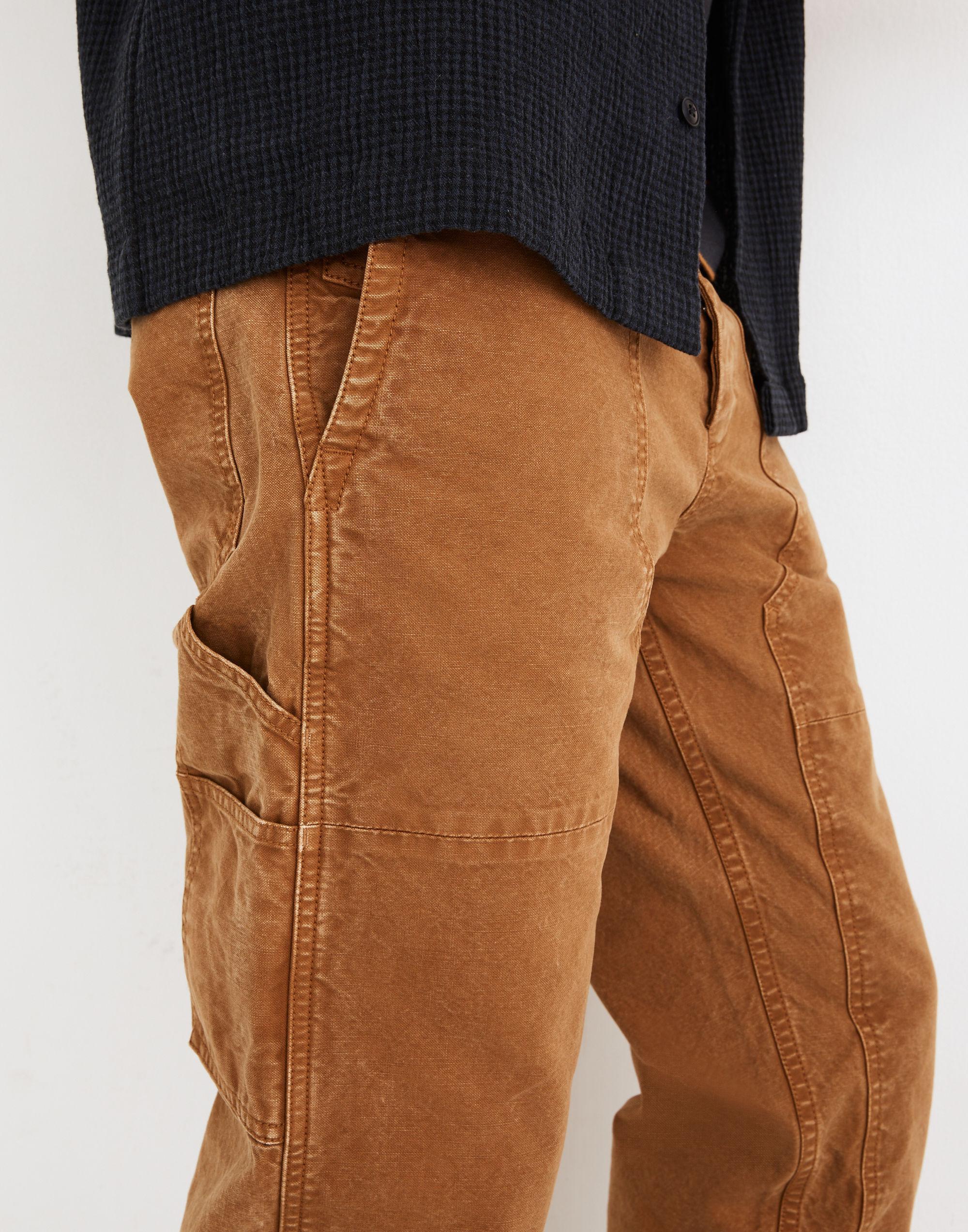 Relaxed Straight Workwear Pants Product Image