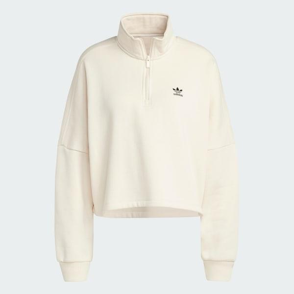 Essentials 1/2 Zip Fleece Sweatshirt Product Image