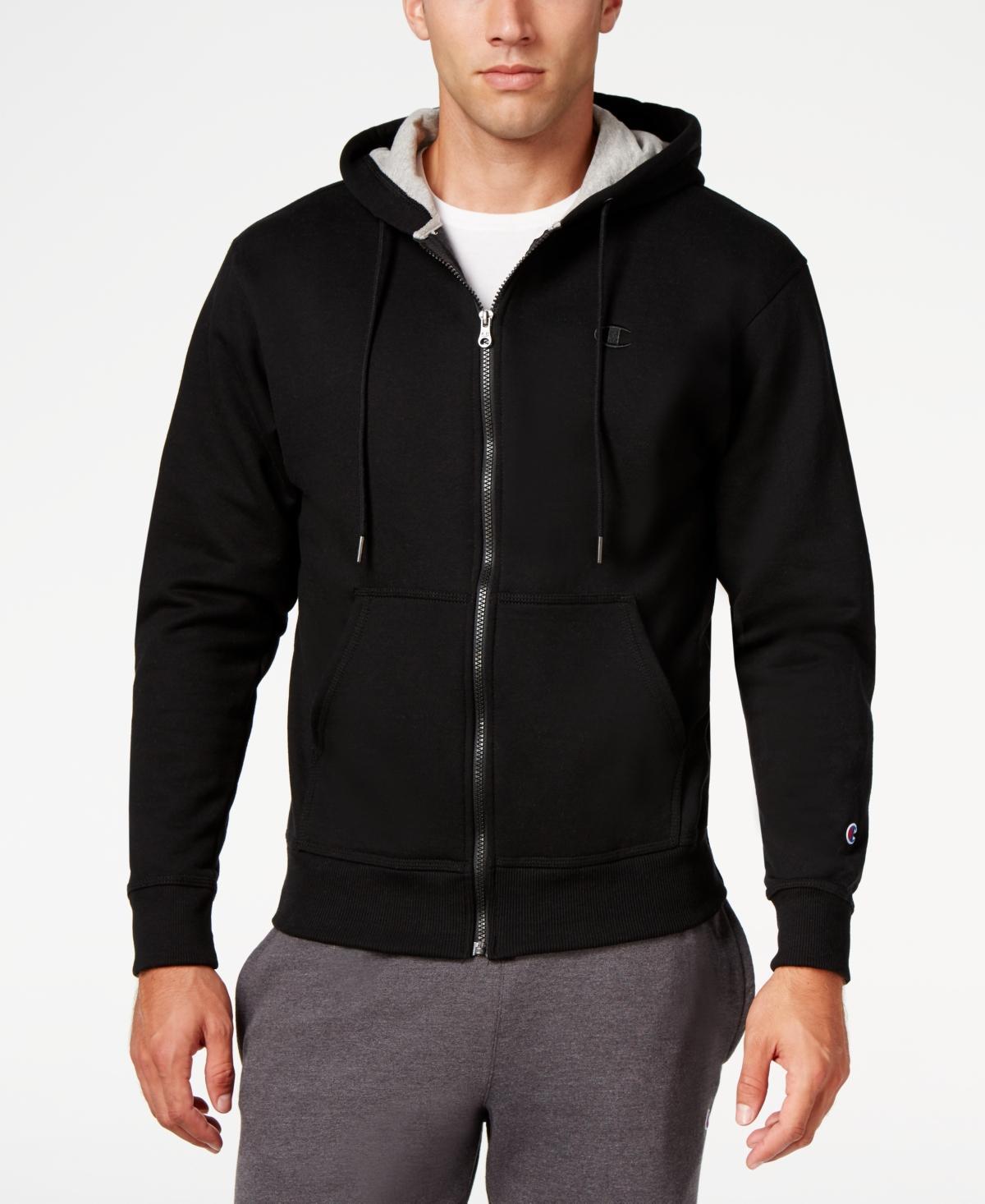 Champion Powerblend(r) Fleece Full Zip Hoodie Men's Sweatshirt Product Image