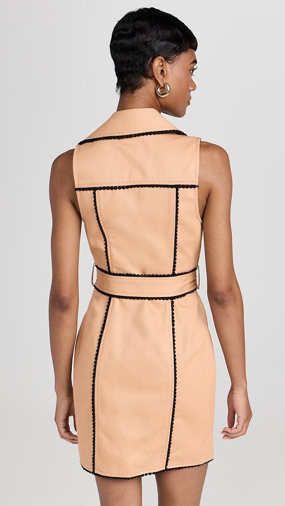 L'AGENCE Hale Trench Mini Dress | Shopbop Product Image