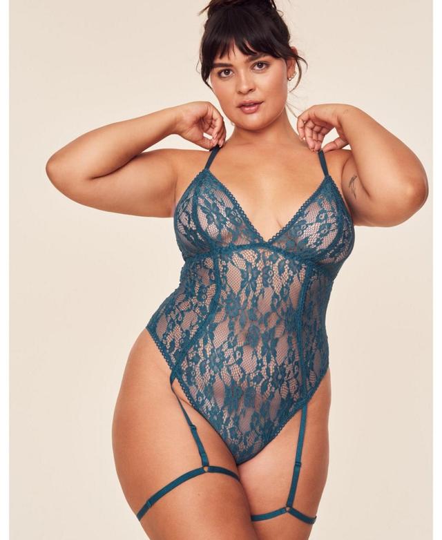 Clarisse Womens Plus-Size Bodysuit Lingerie Product Image