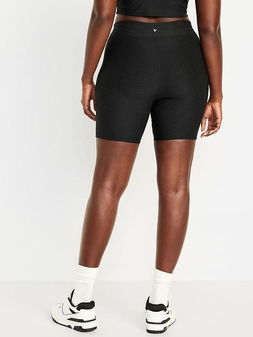 Extra High-Waisted CloudComfy Biker Shorts -- 6-inch inseam Product Image