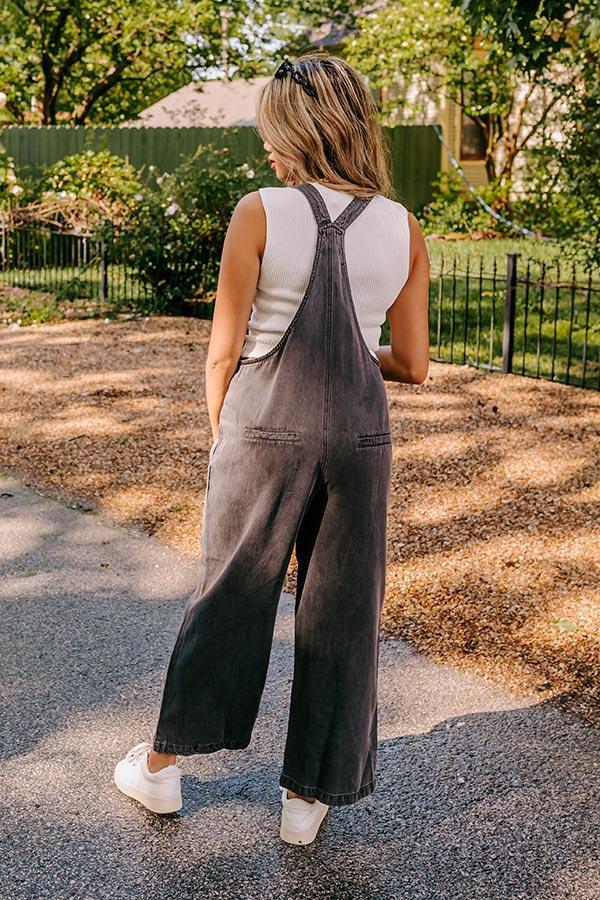 The Adriana Denim Jumpsuit Product Image