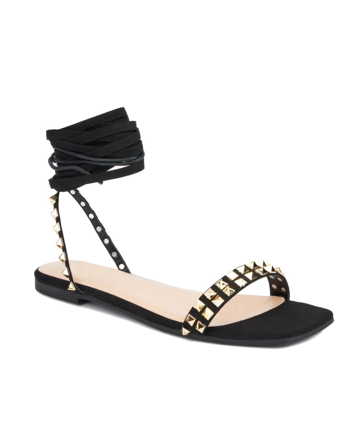 Womens Zena Wide Width Flats Sandals Product Image