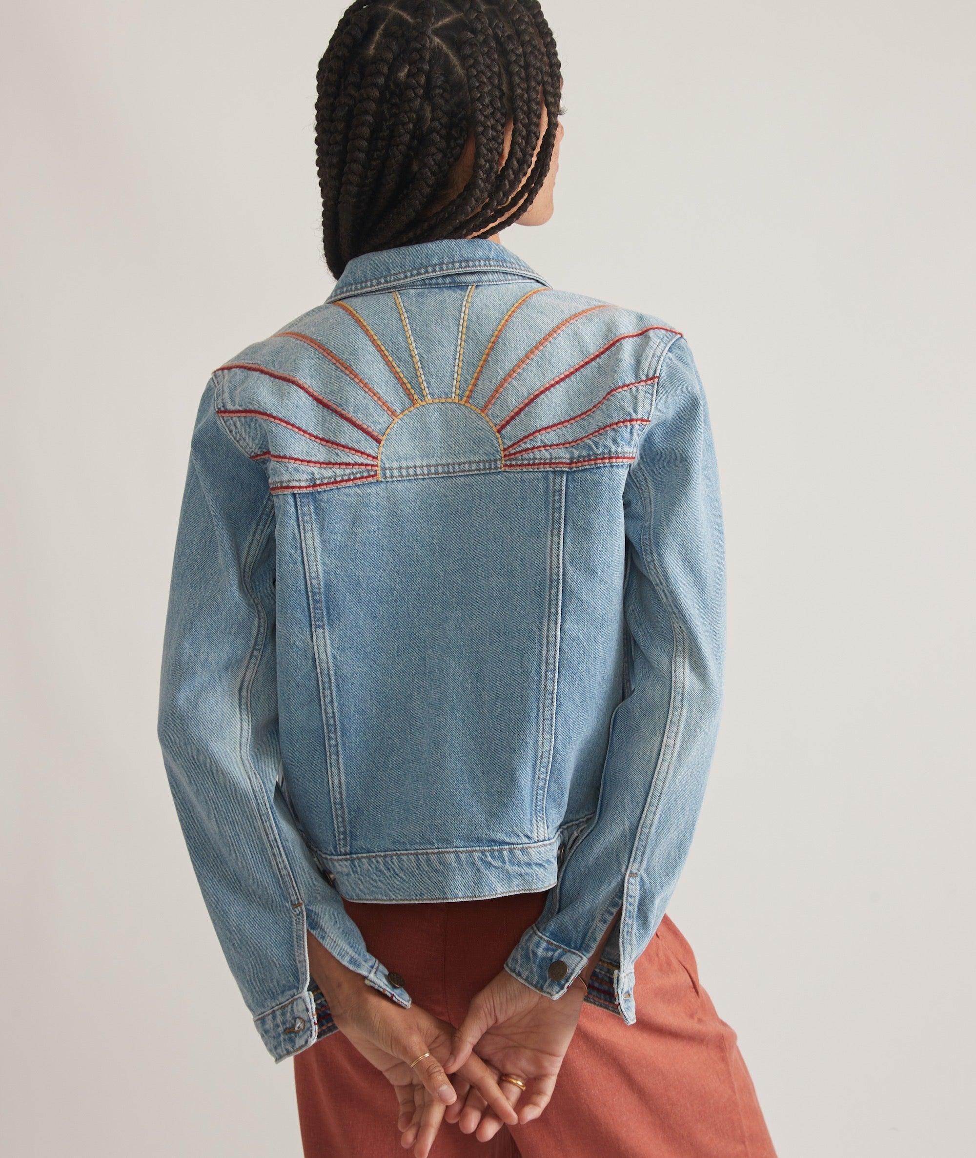 Embroidered Denim Jacket product image