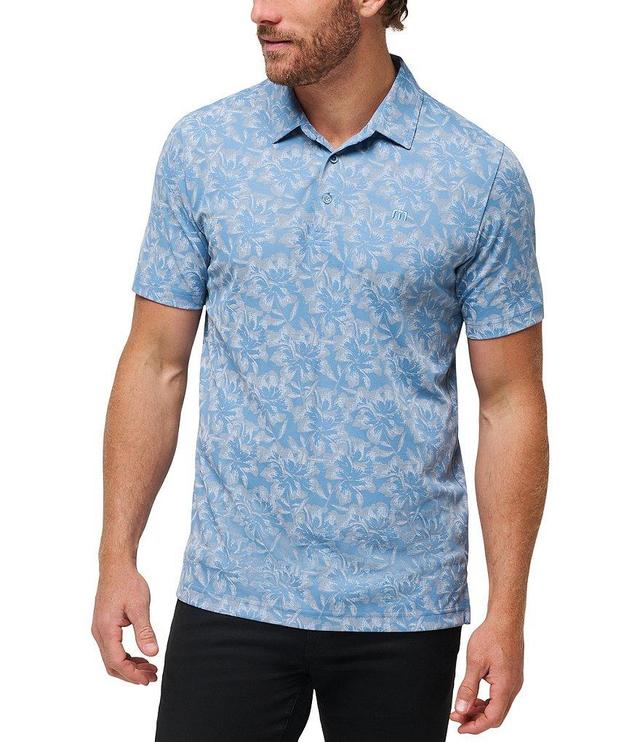 TravisMathew Performance Stretch Five Oh Short Sleeve Polo Shirt Product Image