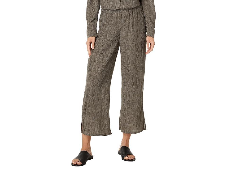 Eileen Fisher Petite Wide Ankle Pants Women's Casual Pants product image