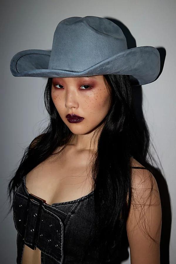 Essential Suede Cowboy Hat Womens at Urban Outfitters Product Image