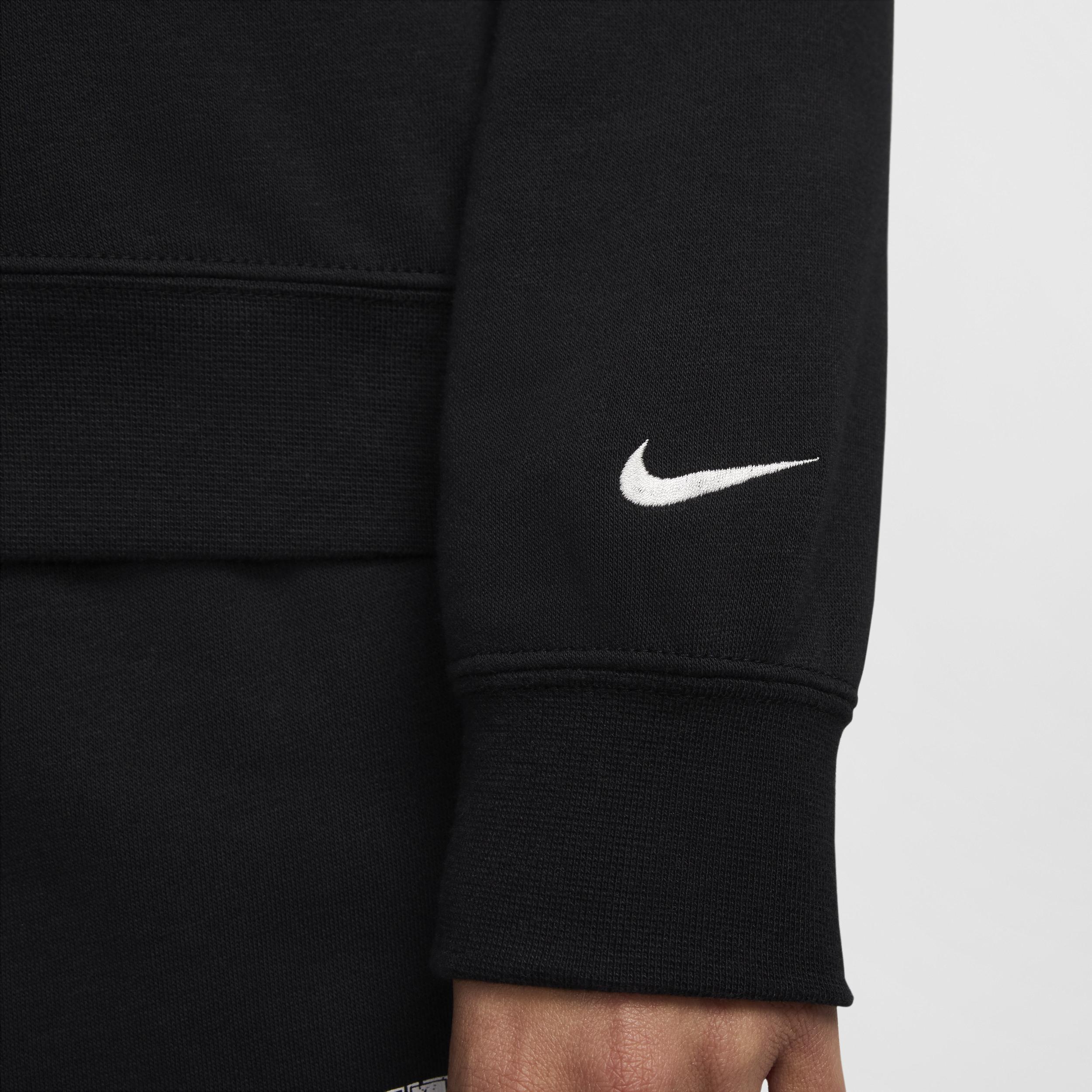 Womens Nike Sportswear Club Fleece Varsity Crewneck Sweatshirt Product Image