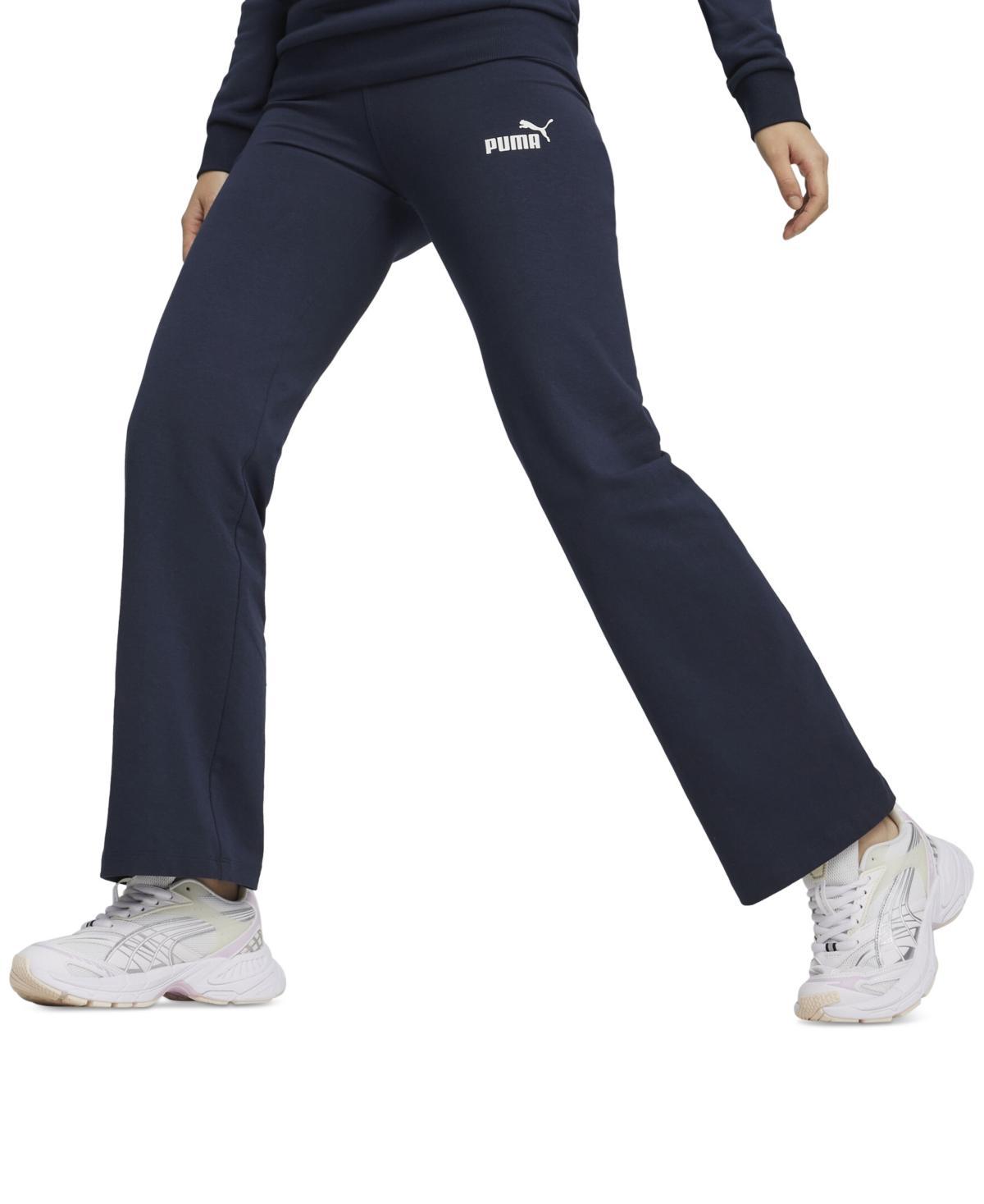 Puma Womens Essentials Straight Leg Full-Length Pants Product Image