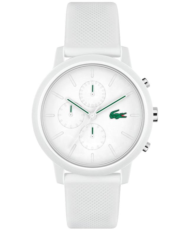 Lacoste 12.12 Chronograph Silicone Strap Watch, 44mm Product Image