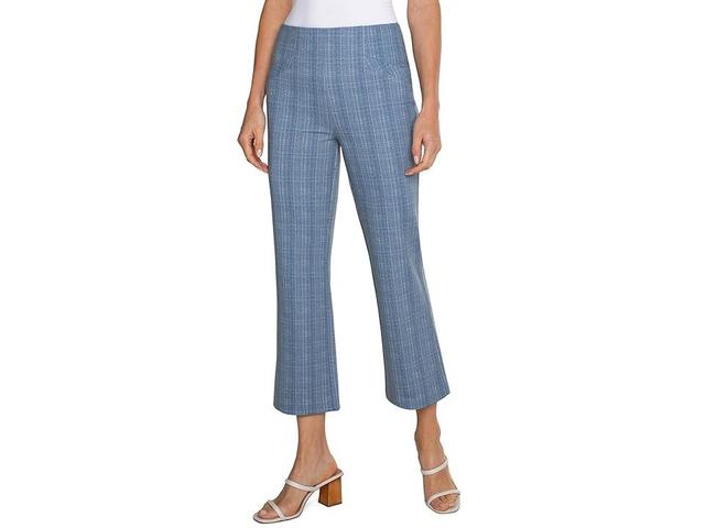 Liverpool Los Angeles Stella Kick Flare Mid-Rise Herringbone Stripe Knit 25 (Blissful Herringbone) Women's Dress Pants Product Image