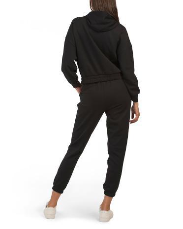 2pc Scuba Venice Hoodie Half Zip Pullover And Taylor Jogger Set for Women Product Image