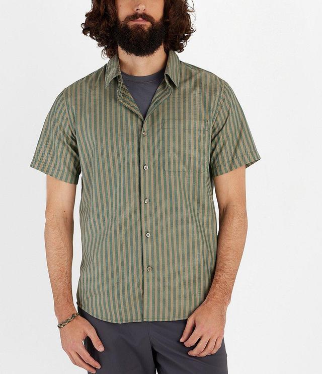 Marmot Aerobora Austin Stripe Short Sleeve Woven Shirt Product Image