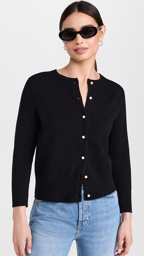 Vince Pearl Button Cardigan | Shopbop Product Image