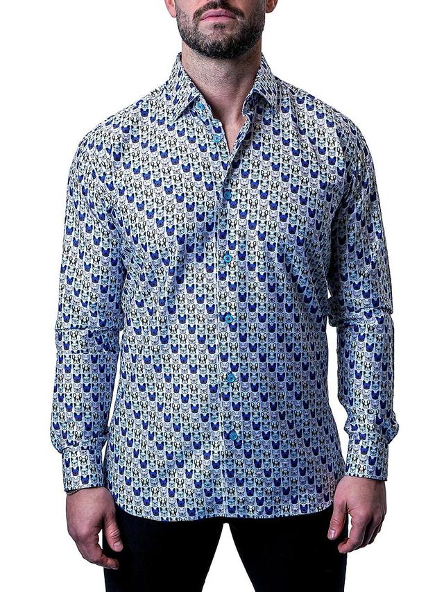 Mens Fibonacci Micro Dog Shirt Product Image