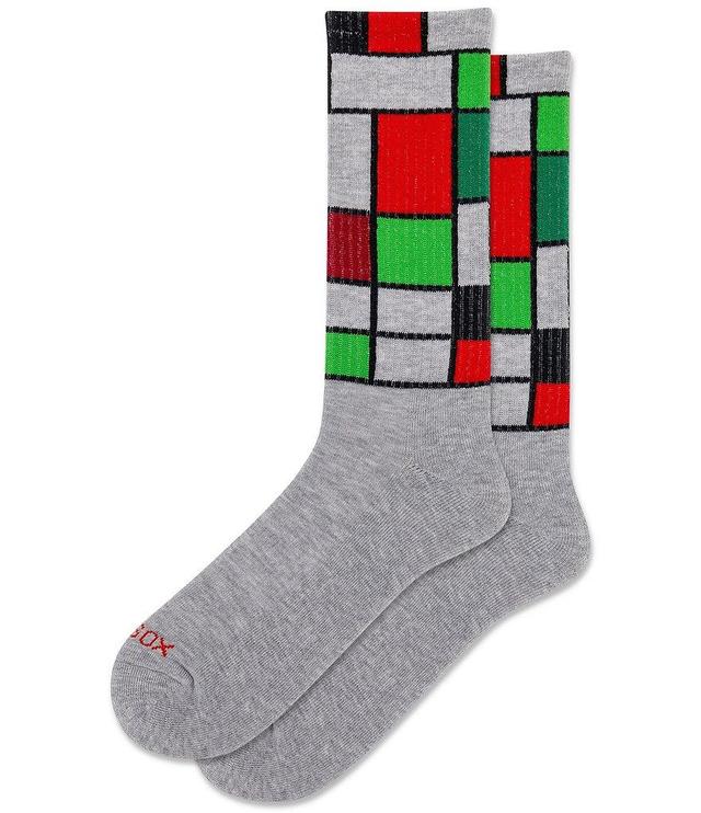 Hot Sox Mondrian Active Crew Socks Product Image