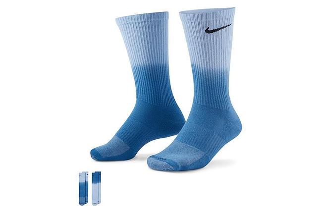 Nike Men's Medium Everyday Plus Dip Dye Crew Socks 2 Pairs Product Image