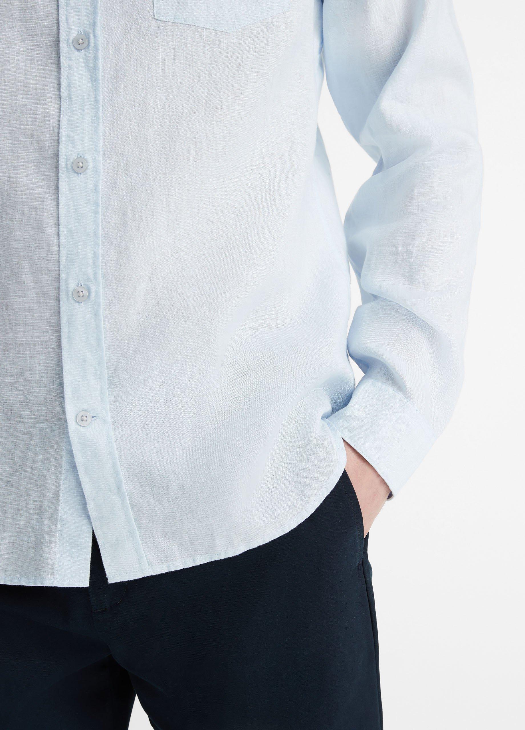 Linen Long-Sleeve Shirt Product Image