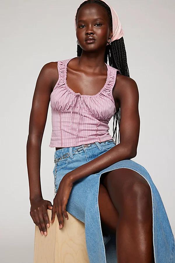 Kimchi Blue Anna Milkmaid Blouse Womens at Urban Outfitters Product Image