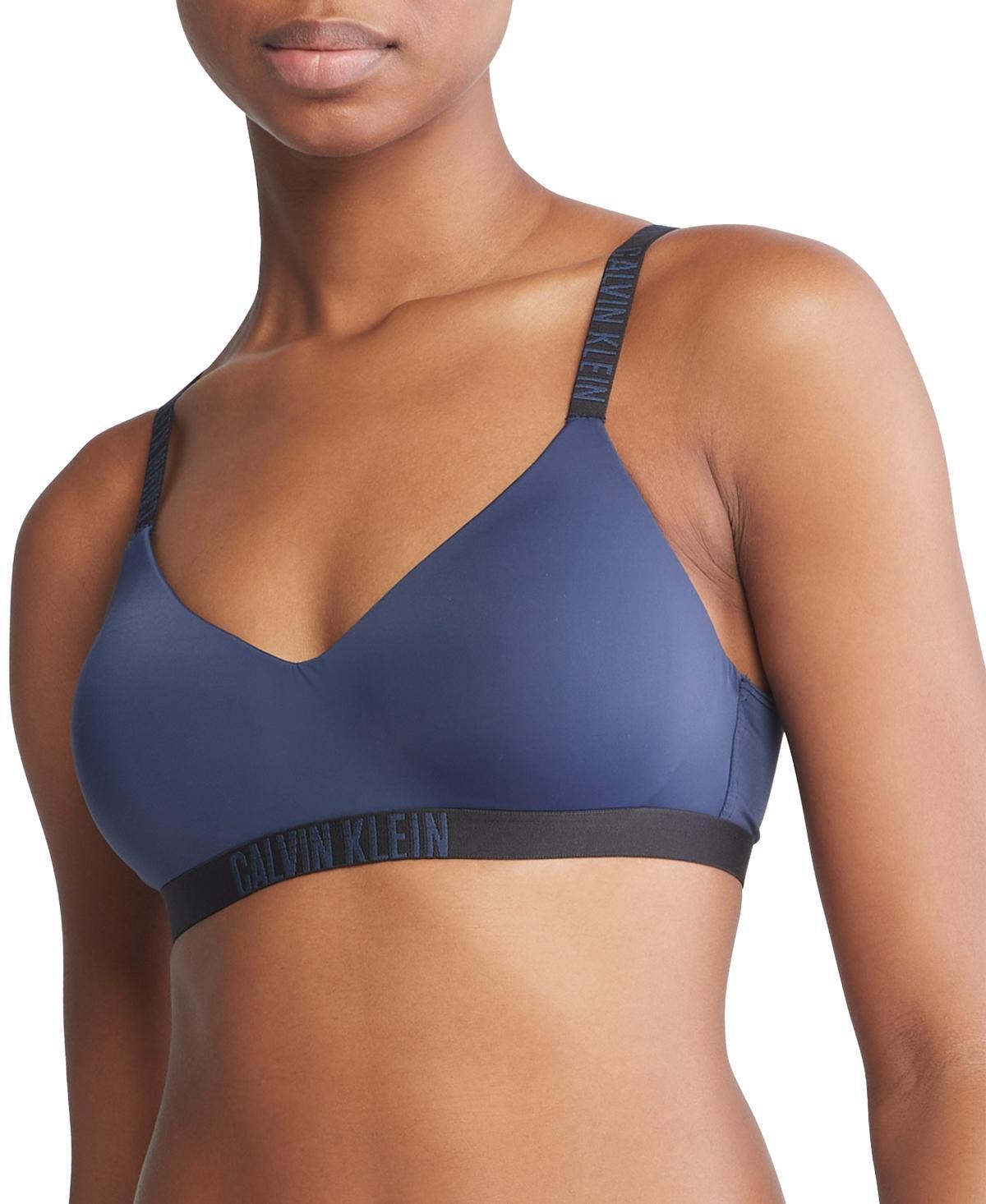 Calvin Klein Womens Intense Power Micro Lightly Lined Bralette QF7659 Product Image