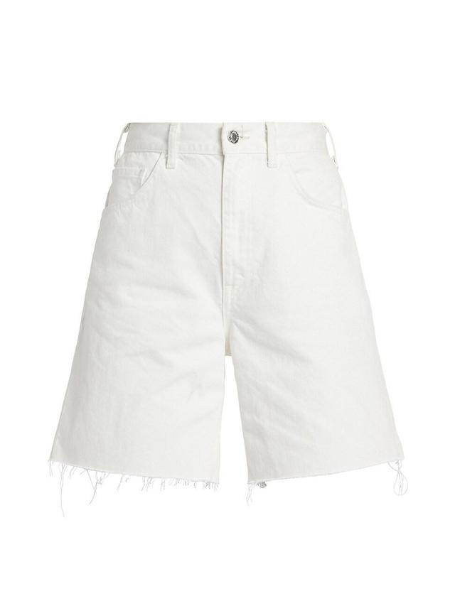 Womens Russel Raw Denim Shorts Product Image