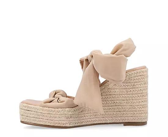 Journee Collection Womens Surria High Wedge Sandal Product Image