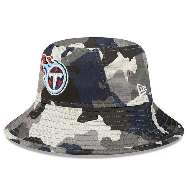 Mens New Era Camo Tennessee Titans 2022 NFL Training Camp Official Bucket Hat Product Image