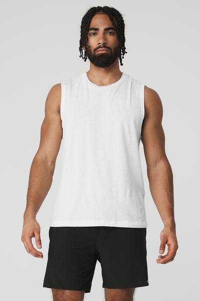 The Triumph Muscle Tank - White Product Image