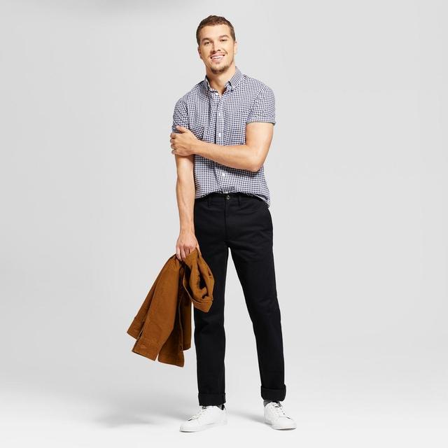 Mens Every Wear Straight Fit Chino Pants - Goodfellow & Co Black 30x32 Product Image