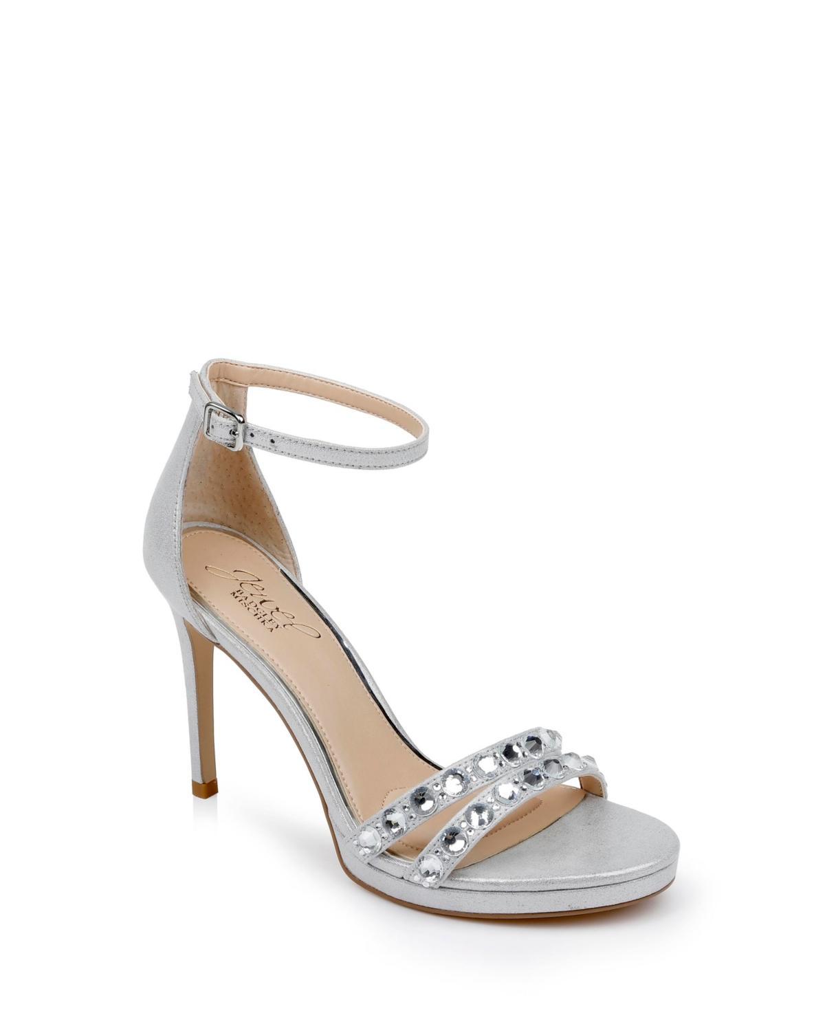 Jewel Badgley Mischka Womens Hustle Platform Evening Sandals Product Image