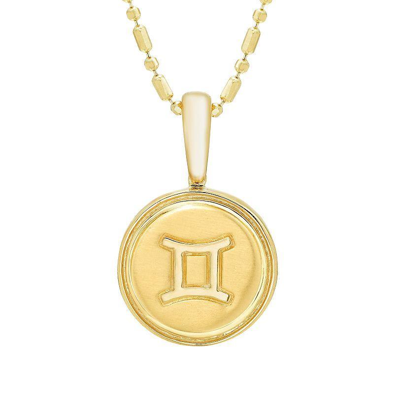 Its Personal 14k Gold Zodiac Cancer Pendant Necklace, Womens Product Image