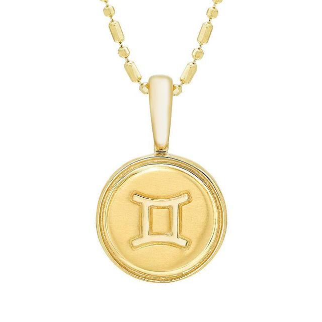 Its Personal 14k Gold Zodiac Cancer Pendant Necklace, Womens Yellow Product Image