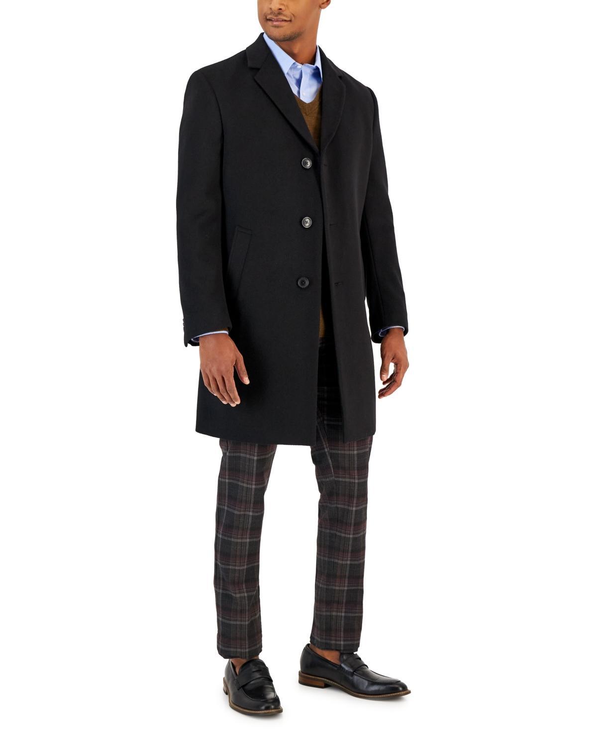 Nautica Mens Classic-Fit Camber Wool Overcoat Product Image