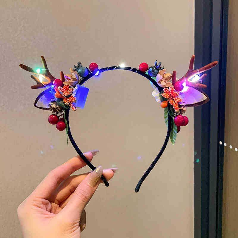 Christmas Deer Horn Party Headband (Various Designs) Product Image