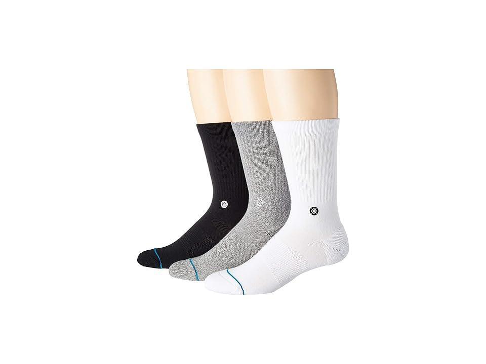 Stance Icon Assorted 3-Pack Crew Socks Product Image