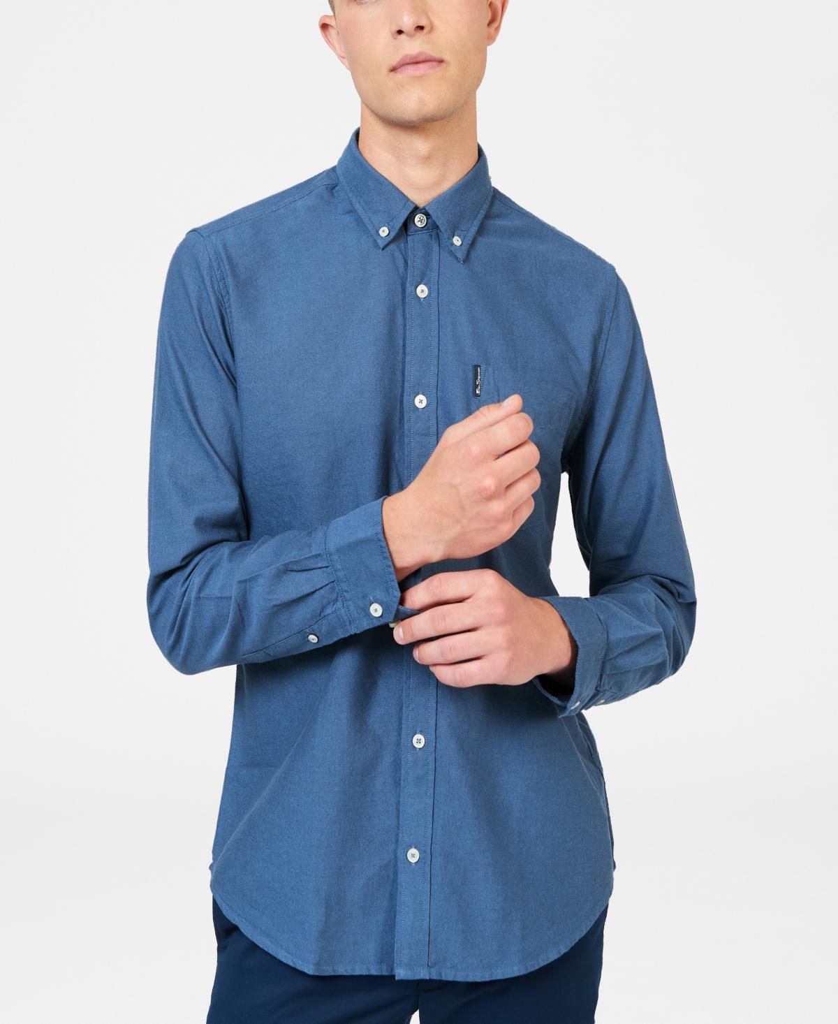 Ben Sherman Mens Iconic Oxford Single-Pocket Button-Down Long-Sleeve Shirt Product Image