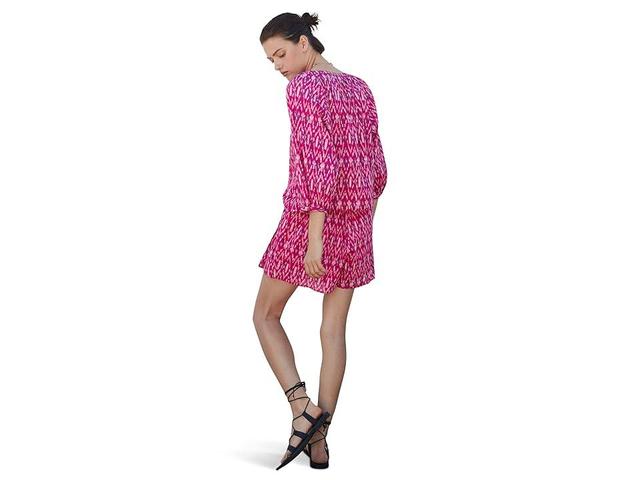 MANGO Blush Blouse (Fuchsia) Women's Clothing Product Image